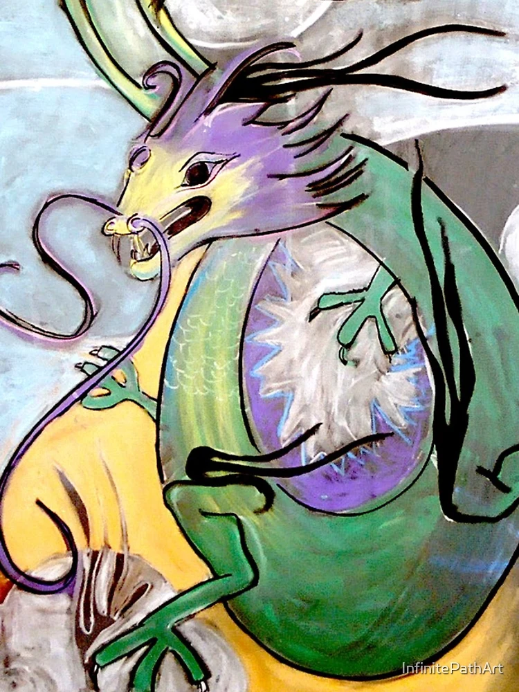 Thumbnail 4 of 4, iPhone Case, Cloud Dragon designed and sold by InfinitePathArt.