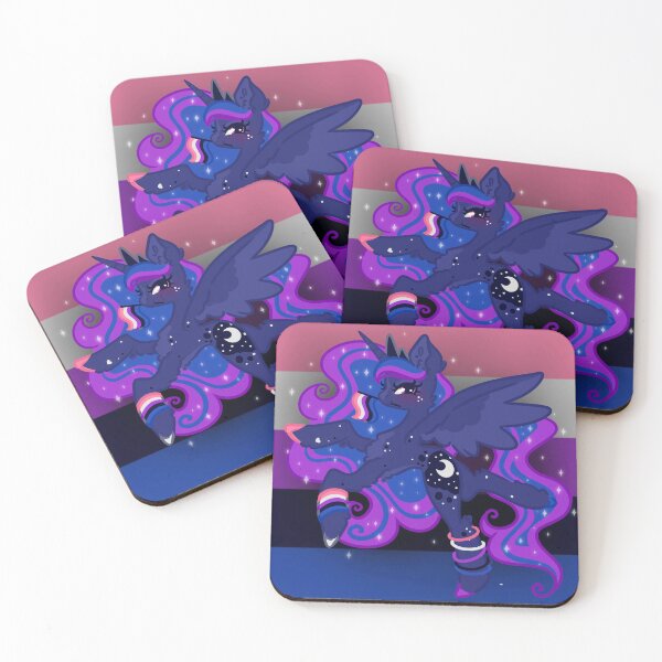 Item preview, Genderfluid Princess Luna w/ background designed and sold by dovahkiira.