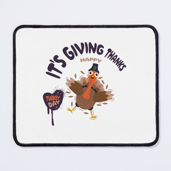 Item preview, It's Giving Thanks Funny Colorful Thanksgiving Turkey Day designed and sold by ZestGear.