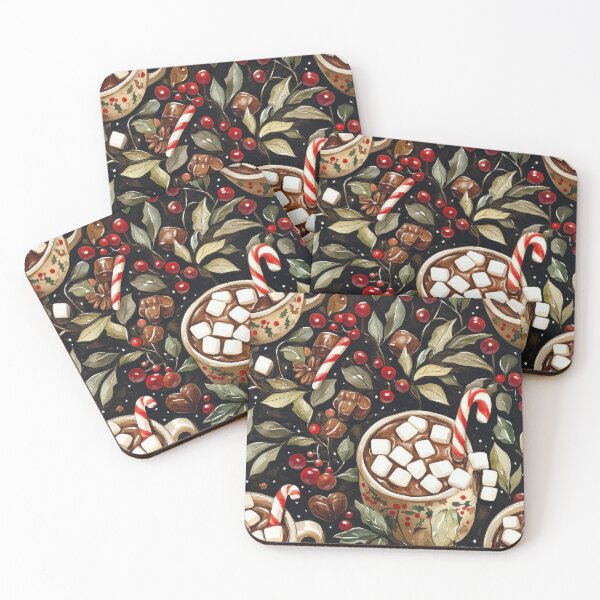 Item preview, Warm Hot Cocoa Christmas Delight designed and sold by digitalvintage.