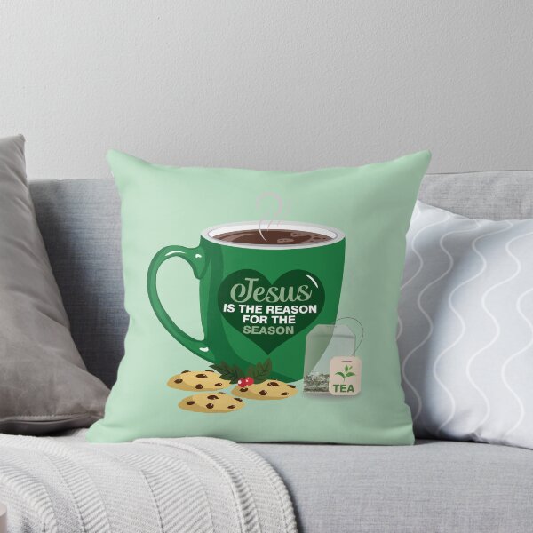 Item preview, Jesus is the reason tea GREEN designed and sold by StellarFX.