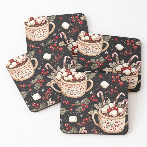 Item preview, Warm Hot Cocoa Christmas Delight designed and sold by digitalvintage.