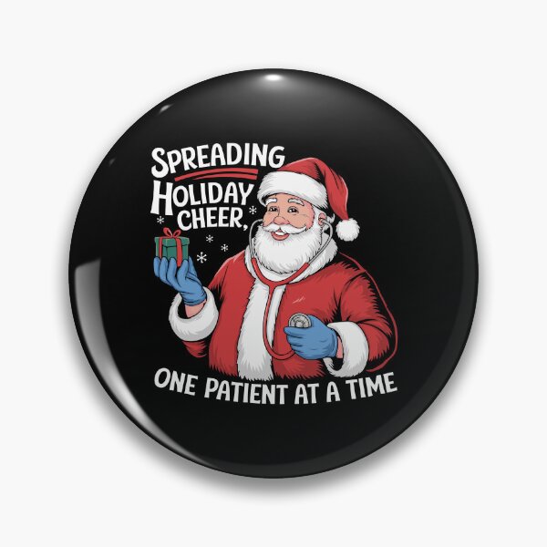 Item preview, Spreading Holiday Cheer Santa Design Healthcare designed and sold by tshirtexpressiv.
