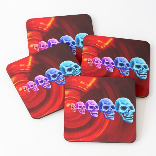 Item preview, Blue Shift Skulls designed and sold by Dace Merryweather.