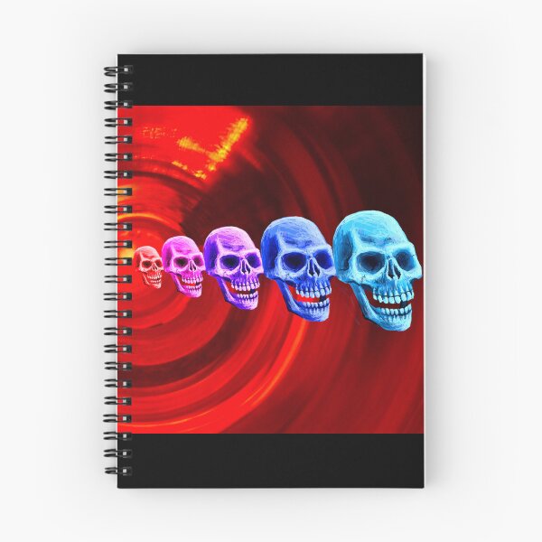 Item preview, Blue Shift Skulls designed and sold by Dace Merryweather.