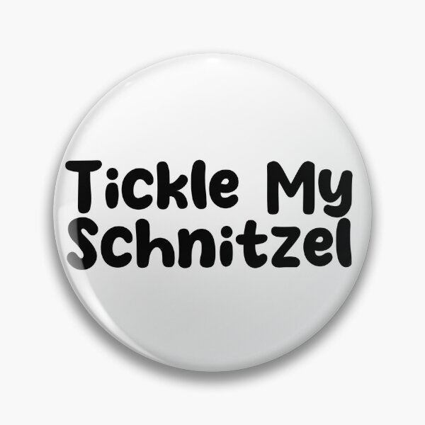 Item preview, Tickle My Schnitzel Sticker  designed and sold by zombiemama.