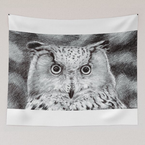 Item preview, Snowy Owl designed and sold by Zeichnung.