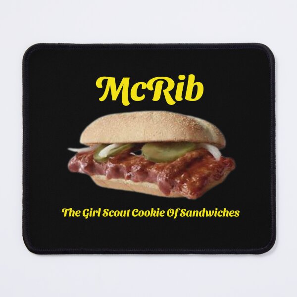 Item preview, McRib Limited Time Girl Scout Sandwich Funny designed and sold by CBCreations73.