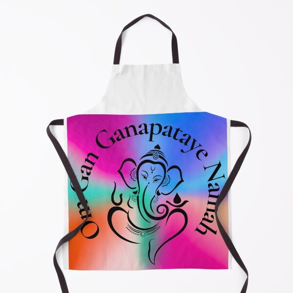 Item preview, Ganesh Mantra Vibrantly Colored Spiritual Design designed and sold by Fredster1966.