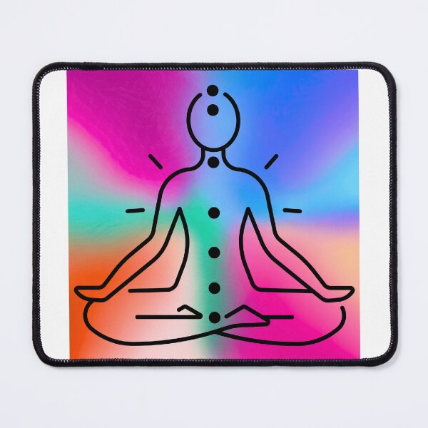 Item preview, Meditation and Chakra Energy Healing Vibrantly Colored Design designed and sold by Fredster1966.