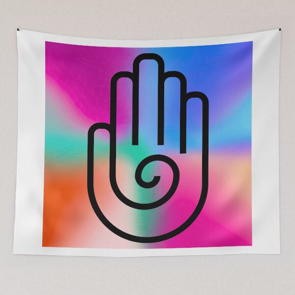 Item preview, Reiki Healing Hand Vibrantly Colored Energy Design designed and sold by Fredster1966.