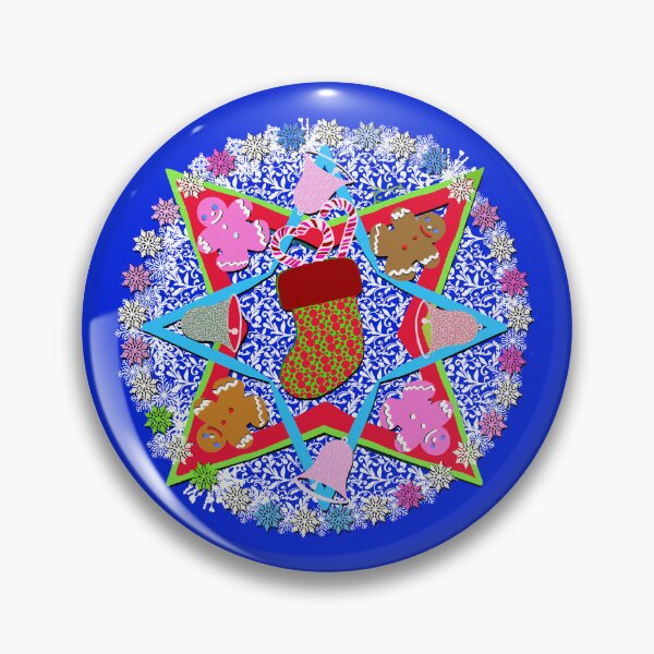 Artikelvorschau, Handgezeichnete Lebkuchenmänner, Weihnachtsstrümpfe, Weihnachtsglocken, Zuckerstangen, Schneeflocken entworfen und verkauft von Victoria Rose.
