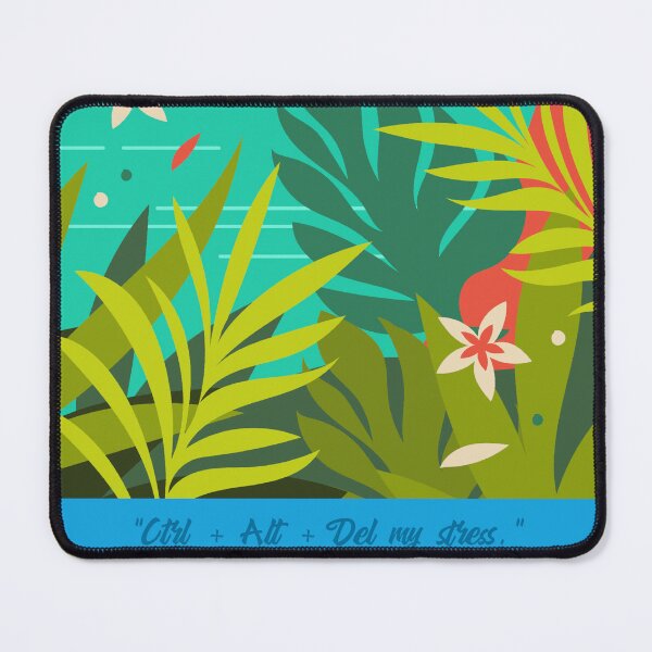 Item preview, Mouse Pad Delete That Stress designed and sold by R-Marc-Designs.