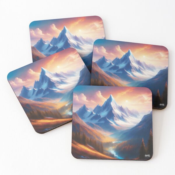 Item preview, Snowy Mountains designed and sold by Mary The Vamp.