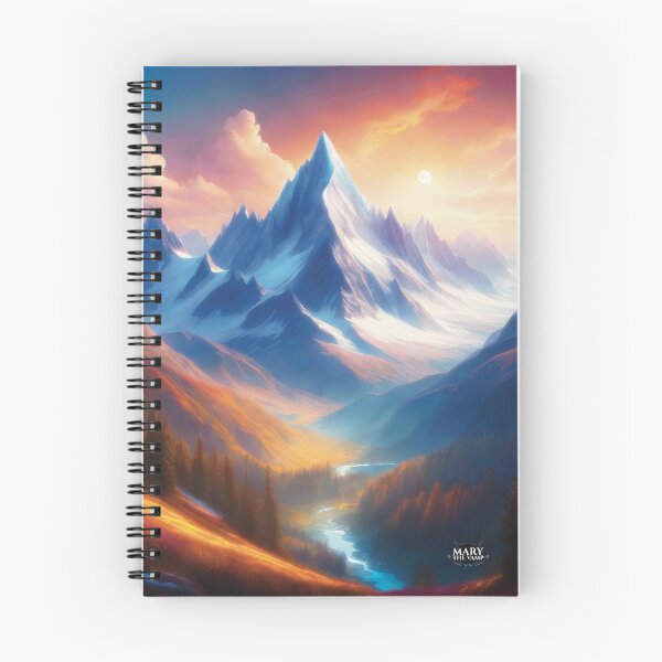 Item preview, Snowy Mountains designed and sold by Mary The Vamp.
