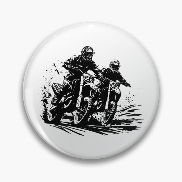 Item preview, Dirt Bike Off-Road Race Scrambler Motocross Enduro  designed and sold by inkoutninja.