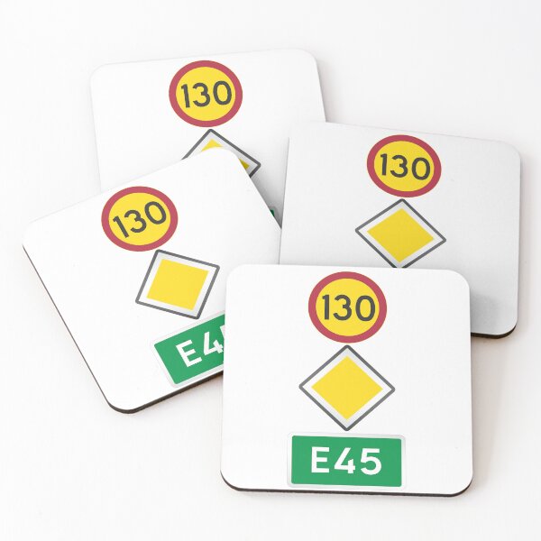 Item preview, Europe E45 Highway Sign designed and sold by travelwitheric.