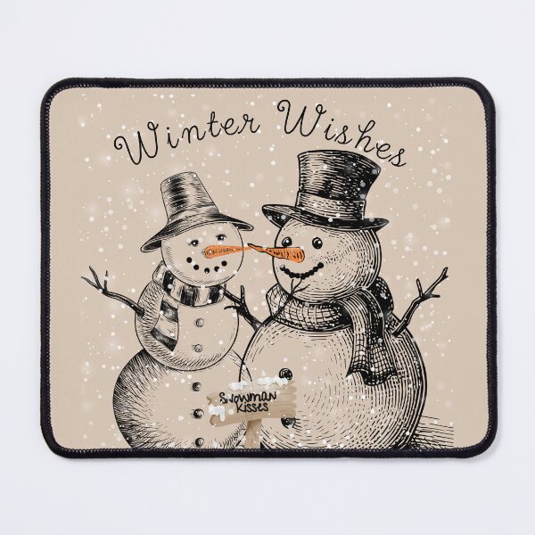 Item preview, Snowman kisses designed and sold by LovesLuLu.