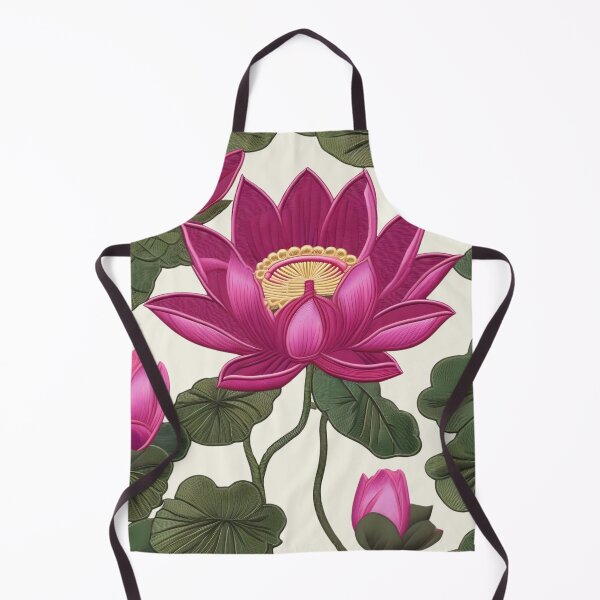 Item preview, Fuchsia Lotus Flower With Yellow designed and sold by Ciervo Primavera.