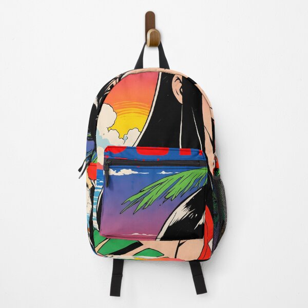 Item preview, Burundi Africa Retro Anime Girl 80s Vintage Travel designed and sold by Retro-Anime9.