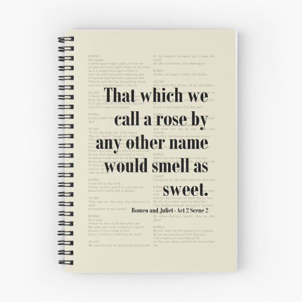 Item preview, Romeo and Juliet William Shakespeare Rose By Any Other Name designed and sold by kakarikihill.