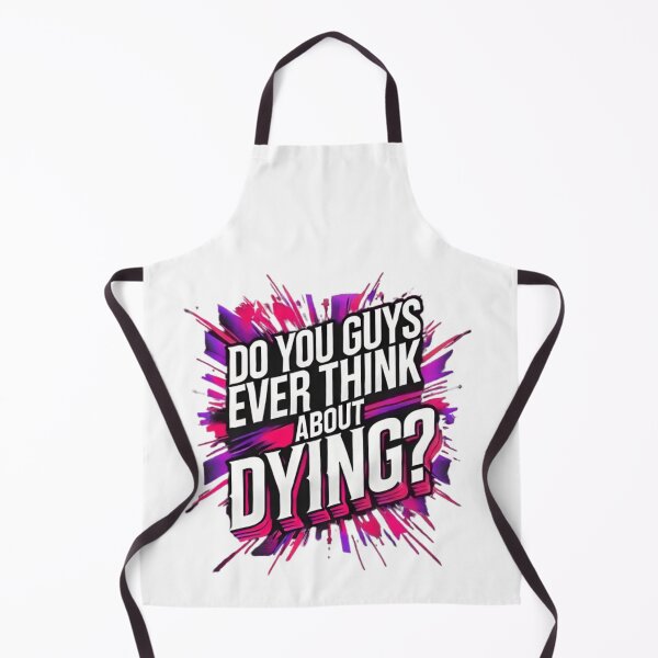 Item preview, Do You Ever Think About Dying? - Abstract Neon Design designed and sold by vincecouture.