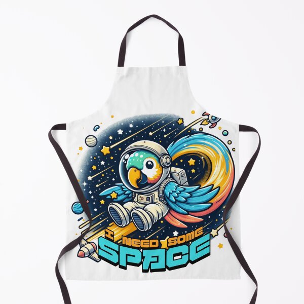 Item preview, I need some space : Parrot Astronaut designed and sold by Eksama Design.