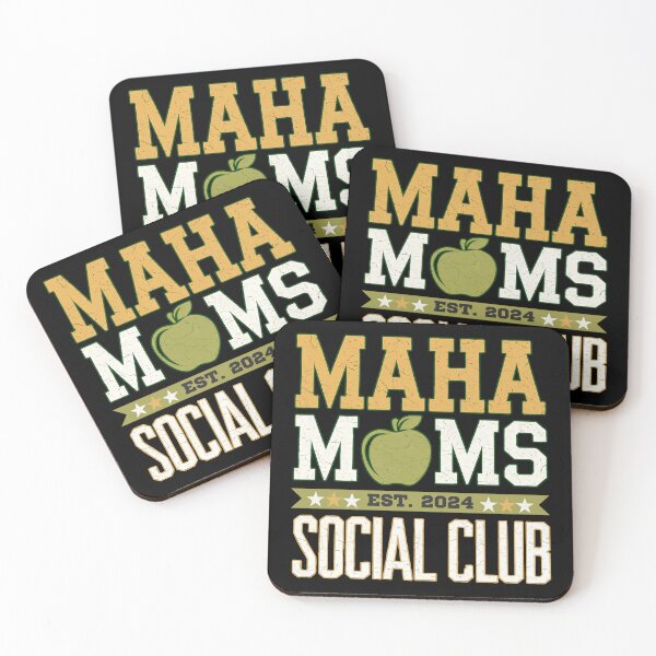 Item preview, MAHA MOMS Social Club designed and sold by Roy & Tiffany.