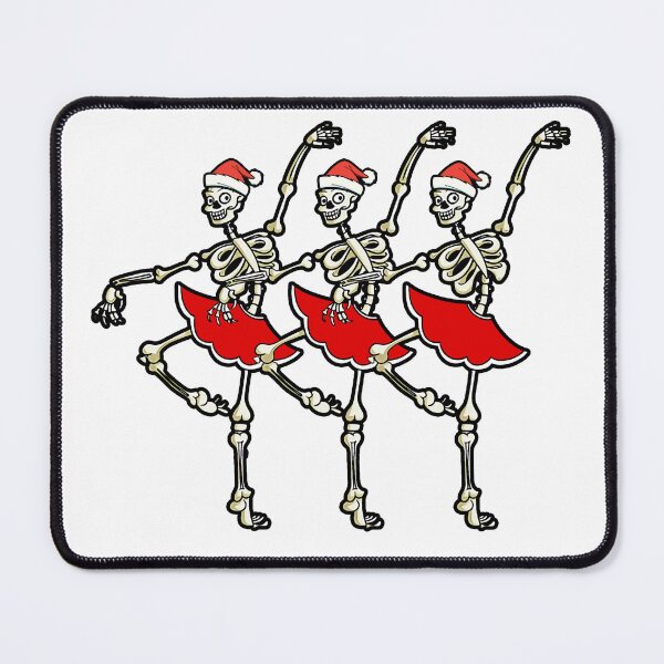 Item preview, Skeleton Ballerinas Funny Christmas designed and sold by delphiniumco.