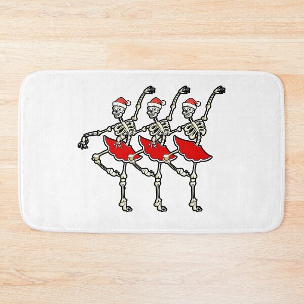 Item preview, Skeleton Ballerinas Funny Christmas designed and sold by delphiniumco.