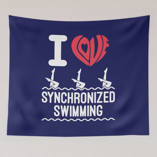 Item preview, I Love Synchronized Swimming Synchro designed and sold by jaygo.