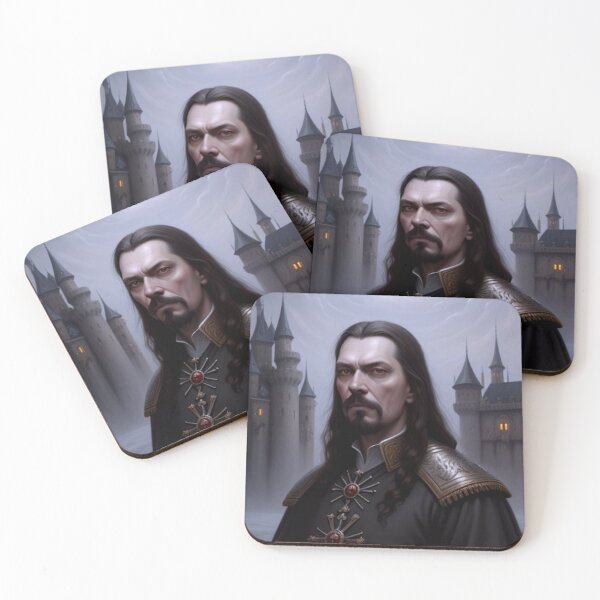 Item preview, Vlad Dracul Castle Portrait designed and sold by TheDarkWardrobe.