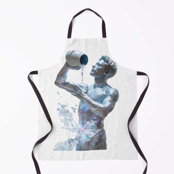 Item preview, AQUARIUS - SILVER CHROME HOROSCOPE ZODIAC SUN SIGN Water Bearer Star Constellation - Occult Gift designed and sold by Spinning Plates 360.