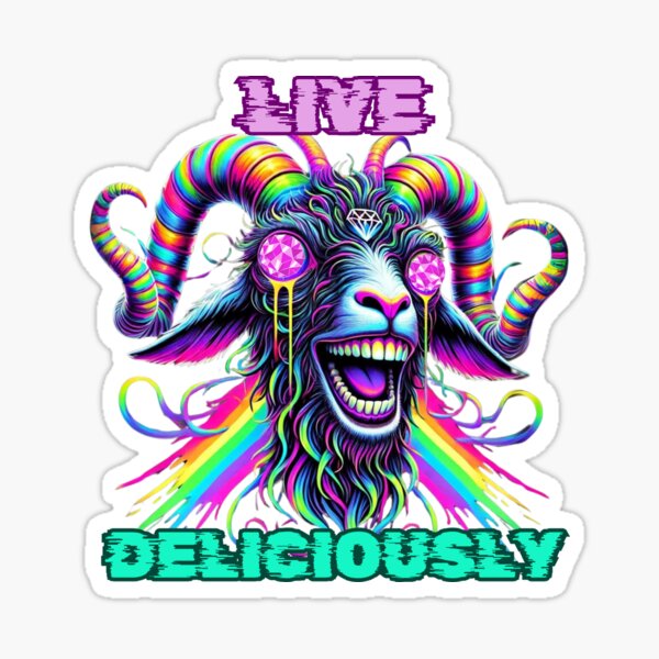 Item preview, Black Philip Lives Deliciously STICKERS designed and sold by GemWerqs.
