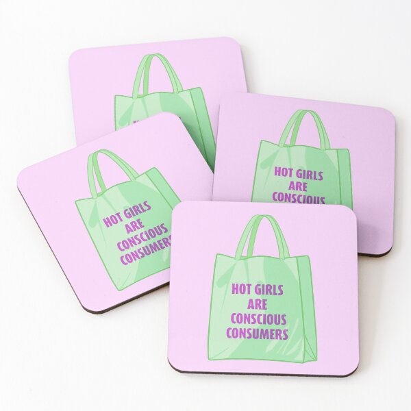 Item preview, Hot Girls Are Conscious Consumers designed and sold by thegirlyshoppe.