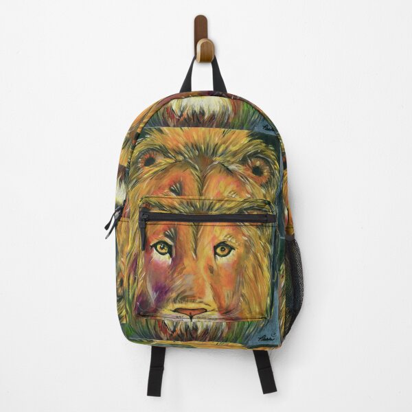 Item preview, Illustration of Lion Acrylic Painting create by an Canadian Artist. designed and sold by Pascale Breton.