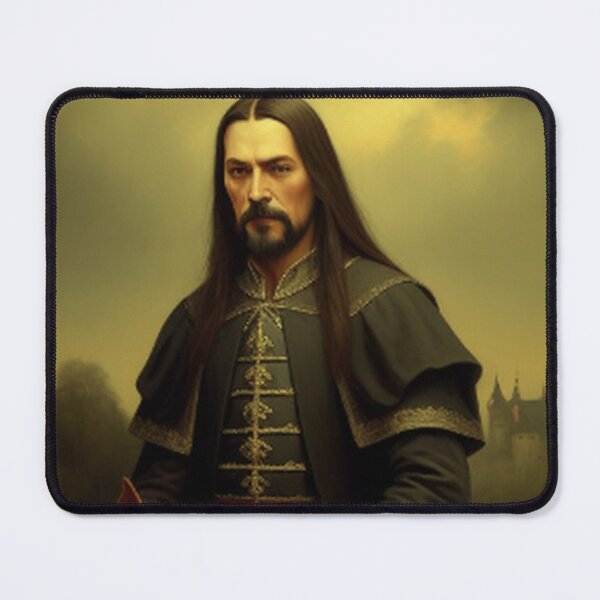 Item preview, Vlad Dracul Horseback Castle Portrait designed and sold by TheDarkWardrobe.