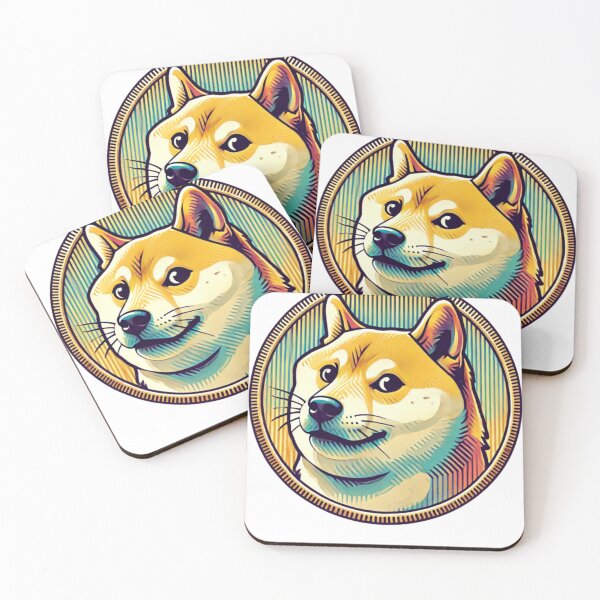 Item preview, "The Doge Coin Caricature - Subtle Cryptocurrency Artwork" designed and sold by uberjoe.