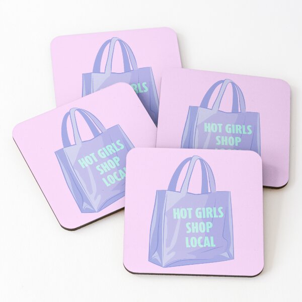 Item preview, Hot Girls Shop Local designed and sold by thegirlyshoppe.