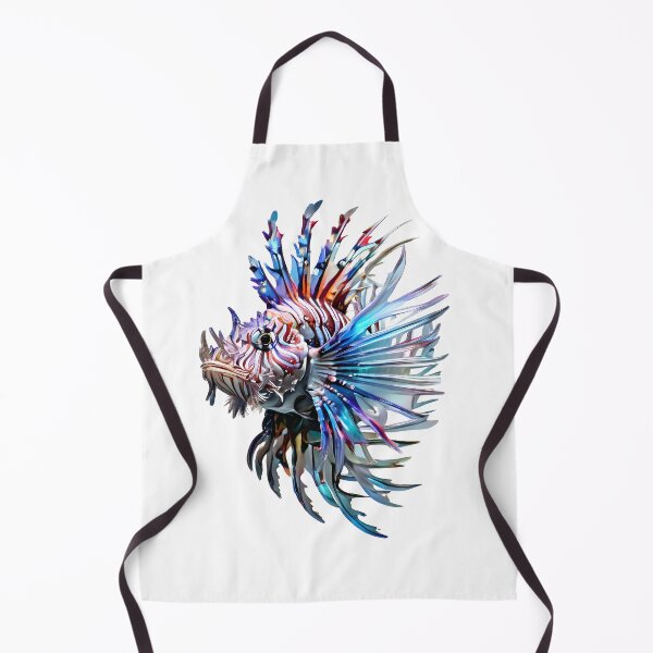 Item preview, PISCES - SILVER CHROME HOROSCOPE ZODIAC SUN SIGN Ocean Marine Sea Fish Lionfish Star Constellation - Occult Gift designed and sold by Spinning Plates 360.