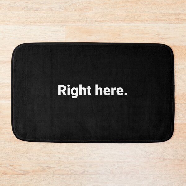 Item preview, Right here. designed and sold by Text-based T-Shirts and Gifts.