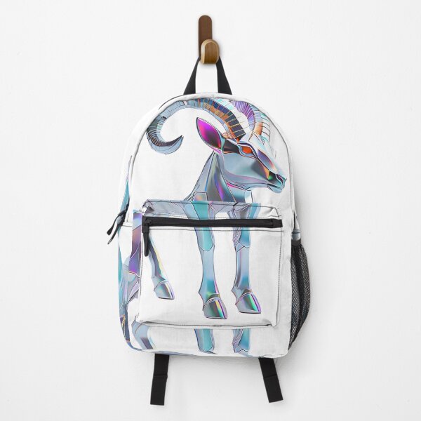 Item preview, ARIES - SILVER CHROME HOROSCOPE ZODIAC SUN SIGN Mountain Sheep Ram Star Constellation - Occult Gift designed and sold by Spinning Plates 360.