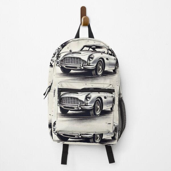 Item preview, Classic 1963 Aston Martin DB5 Fanart (Silver) designed and sold by Peterson Designs.