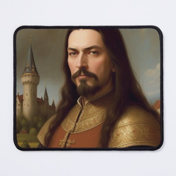 Item preview, Vlad Dracul Castle Portrait designed and sold by TheDarkWardrobe.