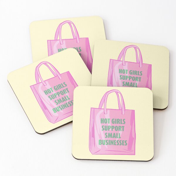 Item preview, Hot Girls Support Small Businesses designed and sold by thegirlyshoppe.