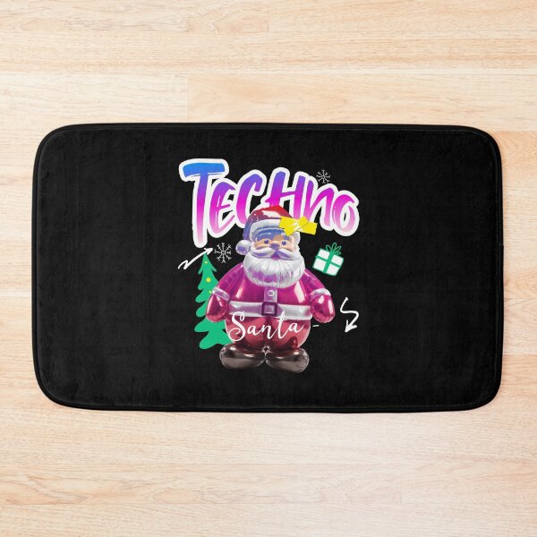 Item preview, TECHNO  - Santa Tech Figurine (black)  designed and sold by Discothreadz.