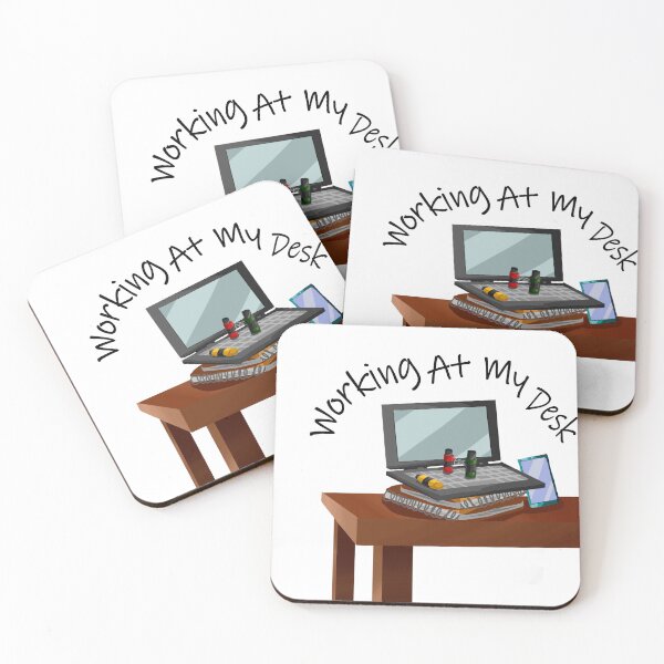 Item preview, Creative Desk Workspace Essentials Illustration - T-Shirts, Posters, Stickers designed and sold by MechanicalART.