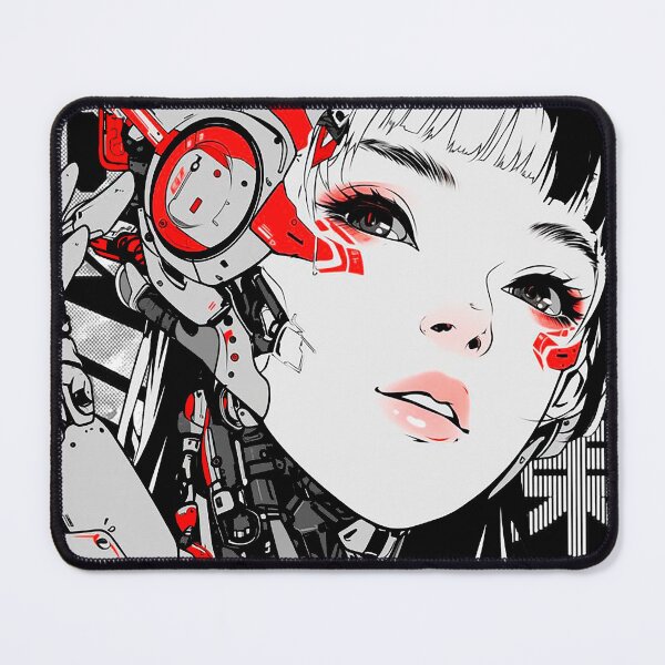 Item preview, Cyberpunk Vaporwave Cyborg designed and sold by ShurikenStar.