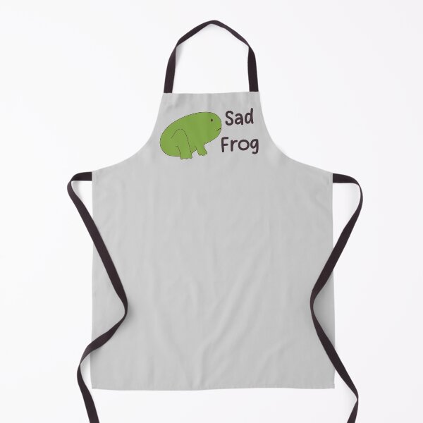 Item preview, Derpy Sad Frog designed and sold by Skull Fern.