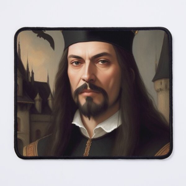 Item preview, Vlad Dracul Castle Portrait designed and sold by TheDarkWardrobe.